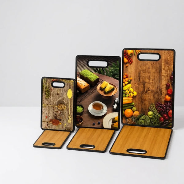 Smart Basics 2-in-1 Cutting Board Bundle | 3-Piece Set