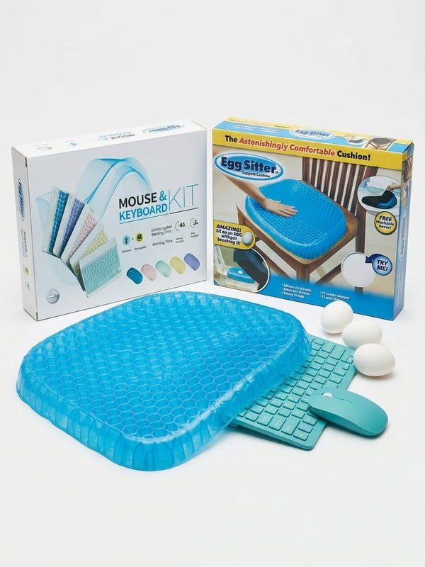 Smart Basics WFH Comfort Bundle | Egg Sitter & Wireless Combo