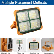 Smart Basics Solar Floodlight & Power Bank Bundle | Noble Solar LED Flood Light and Belj 5000mAh Power Bank Bundle