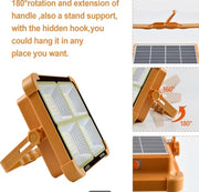 Smart Basics Solar Floodlight & Power Bank Bundle | Noble Solar LED Flood Light and Belj 5000mAh Power Bank Bundle