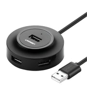 Smart Basics Ultimate PC Gaming & Connectivity Bundle | edragon 4-in-1 Gaming Combo and UGREEN 4-Port USB 2.0 Hub Bundle