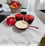 Smart Basics 7-Piece Cast Iron Pots & Skillet Bundle
