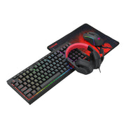 Smart Basics Ultimate PC Gaming & Connectivity Bundle | edragon 4-in-1 Gaming Combo and UGREEN 4-Port USB 2.0 Hub Bundle