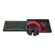 Smart Basics Ultimate PC Gaming & Connectivity Bundle | edragon 4-in-1 Gaming Combo and UGREEN 4-Port USB 2.0 Hub Bundle