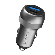Smart Basics On-The-Go Ultimate Power Bundle |  WINX 89W Car Charger, 10000mAh Power Bank, and Gizzu 66W Cable Bundl