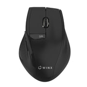 Smart Basics WINX Ergo Home Office Bundle | WINX Foldable Laptop Stand, Essential Wireless Mouse, and 4-Port USB Hub Bundle