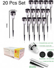 Smart Basics 20-Piece Solar Garden Light Set